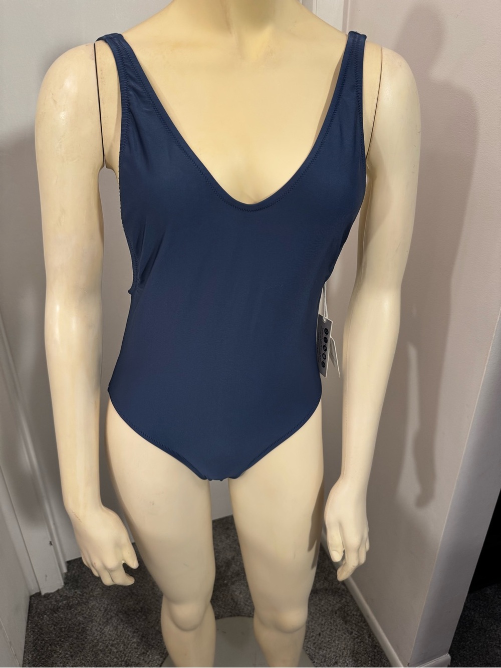 Fair Harbor Deep Navy Scoop One-Piece Swimsuit